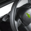 For Tesla  Model 3 / Y Car Turn Signal Lever Silicone Cover Wiper Paddle Protective Cover(Black)