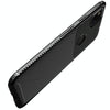 For Google Pixel 4a Carbon Fiber Texture Shockproof TPU Case(Brown)