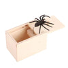 Spider Wooden Box April Fool Day Gift Scare Toys Magic Complications Props, Style: Tidy Spider