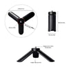 LUXCeO Portable Folding Plastic Tripod(Black)
