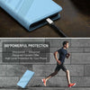 For Samsung Galaxy S20 Embossed Multi-functional Wallet Retro Leather Phone Case(Light Blue)