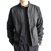 CJH1927 Leisure Loose Wild Men Upper Outer Garment Coat, Size: M(Black)