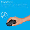 Logitech M220 1200DPI 2.4GHz Ergonomic Wireless Mouse (Black)