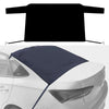 Automobile Silver Coated Cloth Sunshade Snow Shield, Style: Rear Rubber Band