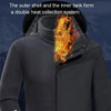 Women Outdoor Waterproof Jacket With Detachable Inner Warm Fleece for Camping Travel, Size: XXXL(Purple)