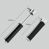 Manual Mini Portable Bicycle Aluminum Alloy Pump + Plastic glue-free tire patch + Tire lever (Red)