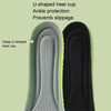 1pair High Elasticity Breathable Sweat Absorbent Shock Absorbent Cuttable Insoles, Size: 45-46(Green+Gray)