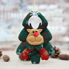 Christmas Ornaments Christmas Tree Three-dimensional Non-woven Fabric Pendant(Elk)