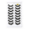 8pairs /Box Naturally Thick Eyelashes Large Curvature Curling False Eyelashes G883