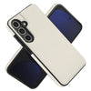For Samsung Galaxy S24 5G Tri-fold Holder Leather Phone Case with Card Slot(White)