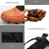 Spring And Summer Men Casual Octopus Peas Lazy Shoes Breathable Leather Shoes, Size: 47(Black)