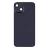 iPhone 14 Glass Back Cover with Wireless Charging (Black)