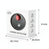 RF Detector & GPS Tracker Finder - Anti Spy Bug Detector (Black)