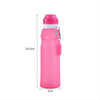 XC-282 600ml Silicone Folding Cup Out Camping Cycling Sports Kettle(Pink)