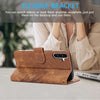 For Samsung Galaxy A36 5G Orchid Butterfly Embossed Leather Phone Case(Brown)