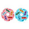 Double Sided Finger Magic Bean Cube Toy Children Intelligence Fingertip Spinning Top (Blue)
