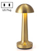 JB-TD008 Outdoor Table Lamp Creative Charging Restaurant Touch Table Lamp Bar Table Lamp, Specification: US Plug(Golden)