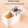 Spider Wooden Box April Fool Day Gift Scare Toys Magic Complications Props, Style: Tidy Spider