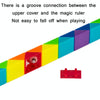 Children Puzzle Toy Color Variety Segment Magic Ruler, Spec: 48 Sections