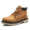 SY-5888 Outdoor Work Shoes Casual Lovers Martin Boots Men Shoes, Size: 47(Golden Yellow)