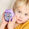 For Tamagotchi pix Silicone Cartoon Electronic Pet Protective Case(Purple)