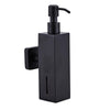 304 Stainless Steel Wall-mounted Manual Soap Dispenser, Style:Square Wall-mounted