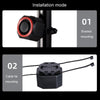 Bicycle Smart Taillight Anti-theft Alarm Brake Warning Light, Model: WL03C Remote Control