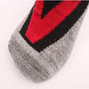 Ski Socks Outdoor Sports Thick Long Sweat-absorbent Warm Hiking Socks, Size:40-45(Black)