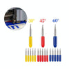15 PCS Roland Wood Trick Knife Universal Engraving Knife(60 Degrees)