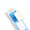 5 PCS 24-segment Mini Magic Ruler Foldable and Deformed Magic Ruler(Blue White)