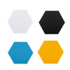 Polyester Fiber Wall Decoration Sound Insulation Cotton Sound Absorbing Board, Style: With Glue (Snow White)