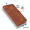 For Samsung Galaxy S25 Ultra 5G Mandala Embossed Dual-Fold Calf Leather Phone Case(Purple)