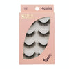 4 Pairs In One Box Handmade Mink False Eyelashes Slender And Long Three-Dimensional Multilayer Eyelashes(G102)