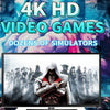 M12 Mini Cube Arcade Game Console HD TV Game Player Support TF Card with 2.4G Controllers 64G