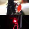 COB Lamp Bead 160LM Single Red Light 400MA USB Charging Four-speed Waterproof Bicycle Headlight / Taillight