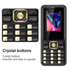 D63 Elder Keypad Phone, 1.77 inch, 3600mAh, SOS, FM, Dual SIM, GSM, Plug:EU Plug(Black)