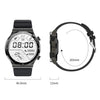 ME88 1.32 Inch Heart Rate Sleep Monitoring Smart Watch(Silver Leather)