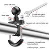 9 in 1 Dual-Link Crabs Selfie Stick Kit Motorcycle Clamps Handlebar Fixed Mount