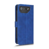 For ASUS ROG Phone 7 Skin Feel Magnetic Flip Leather Phone Case(Blue)
