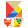 Baby Toy Fine Wooden Jigsaw Puzzle Small Size Tangram, Size: 11*11cm