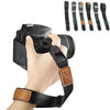 Camera Magnetic Wrist Strap SLR Accessories Hand Strap(Gray+Brown)