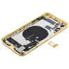 iPhone 11 Yellow Back Cover Assembly with Side Keys & Wireless Charging