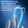 WK WDC-186 Qjie Series 6A USB to 8 Pin Ultra-fast Charging Data Cable, Length: 1m (Yellow)