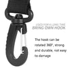 3 PCS Car Tent Suction Cup Home Users Outside Travel Portable Suction Cup Hook Round Carabiner(Orange)