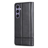 For Samsung Galaxy A56 5G AZNS Magnetic Calf Texture Flip Leather Phone Case(Black)