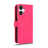 For Samsung Galaxy A25 5G SC-53F Skin Feel Magnetic Flip Leather Phone Case(Rose Red)