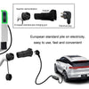 New Energy Vehicle EU Standard Power Supply TYPE2 Charging Pile Converter Plug(Black)