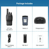 RETEVIS H777 16 Channels Compact Portable Handheld Walkie Talkie With Charging Base, Style: FRS