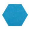 Polyester Fiber Wall Decoration Sound Insulation Cotton Sound Absorbing Board, Style: With Glue (Lake Blue)
