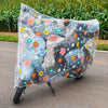 General Rain And Dustproof PEVA Car Cover For Motorcycles And Electric Vehicles, Specification: 180x120cm(Sun Flower)